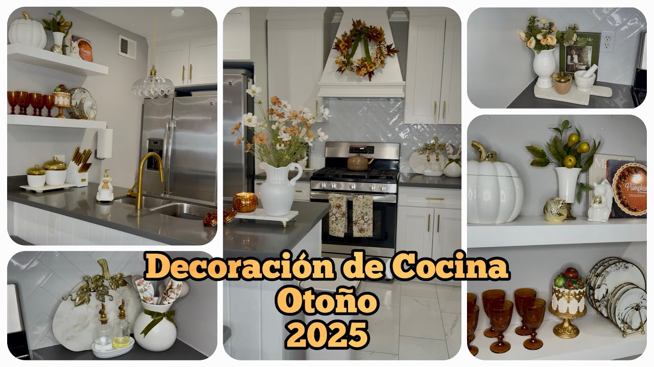 Decoracion de mi Cocina de Otoño 🍁2025