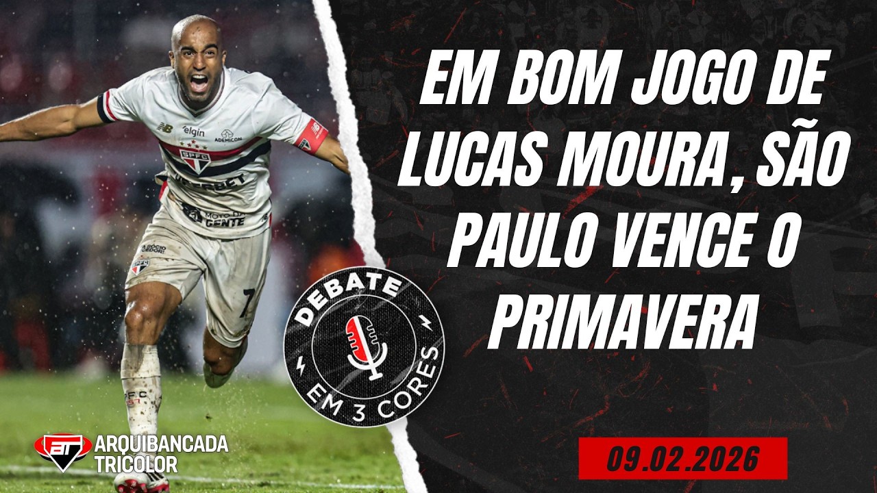 Lucas VOLTA A BRILHAR e São Paulo CHEGA A TRÊS VITÓRIAS EM QUATRO JOGOS | Debate em Três Cores