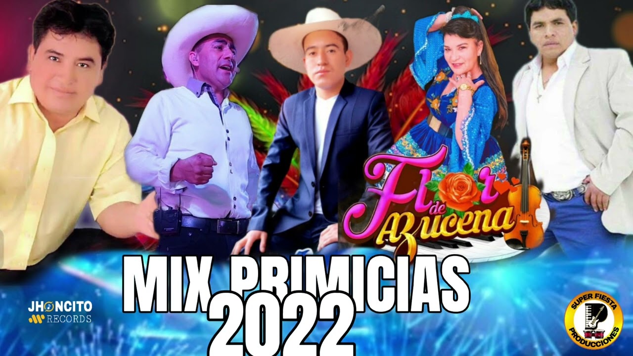 Mix Martin vera, Santiago Carrera, Angel tambo, Flor de Azucena Los jaibers del peru Primicias 2022