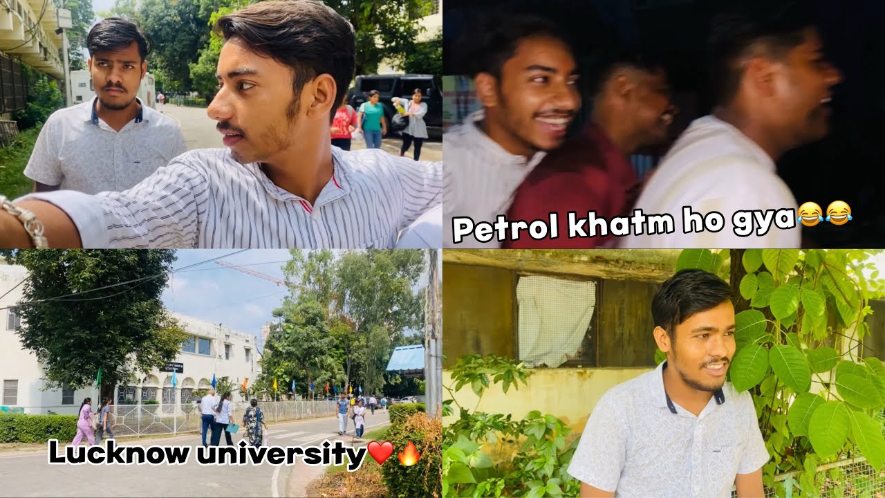 Lucknow university old campus tour ❤️🫶🏻| Varun Yadav