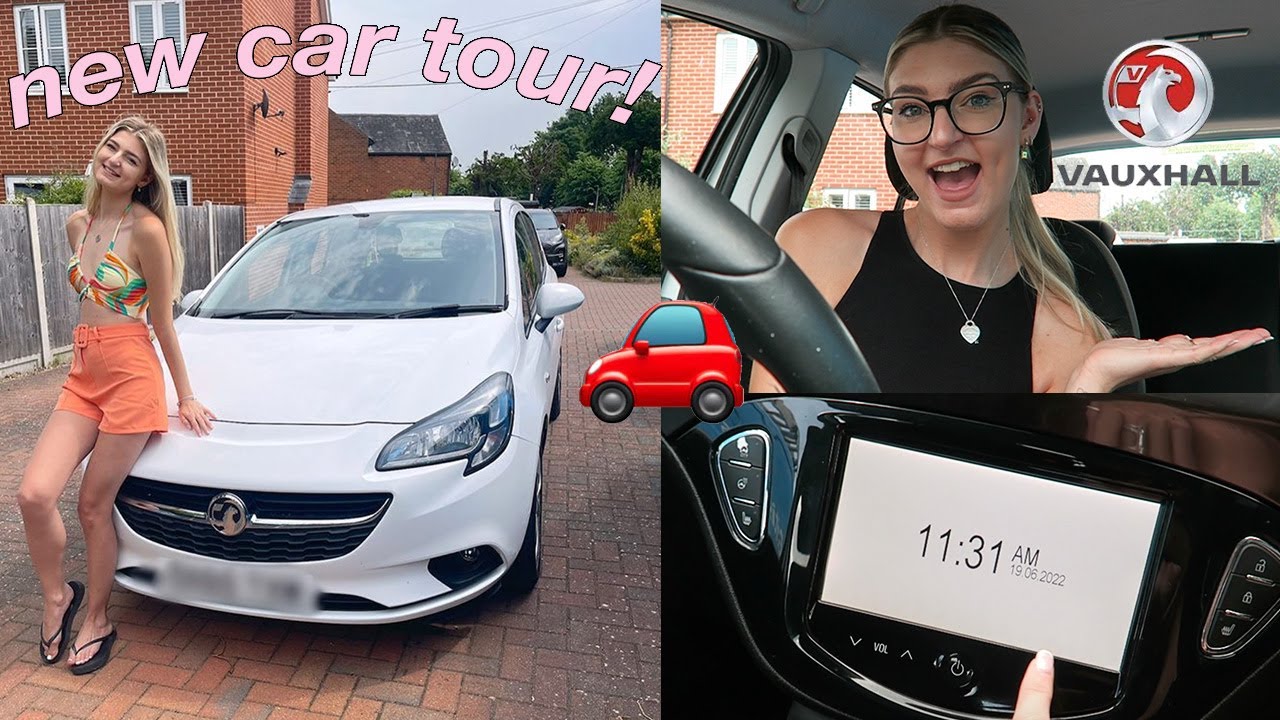 PICKING UP MY NEW CAR + TOUR! 🚗 | Vauxhall Corsa 2015