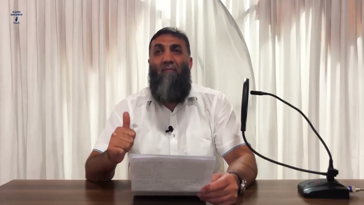 29. Riyadus Salihin. Təqva fəsli _ Elşən Şəkərov