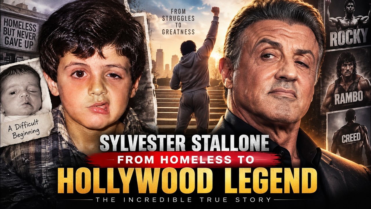 Sylvester Stallone: From Homeless to Hollywood Legend | The Incredible True Story