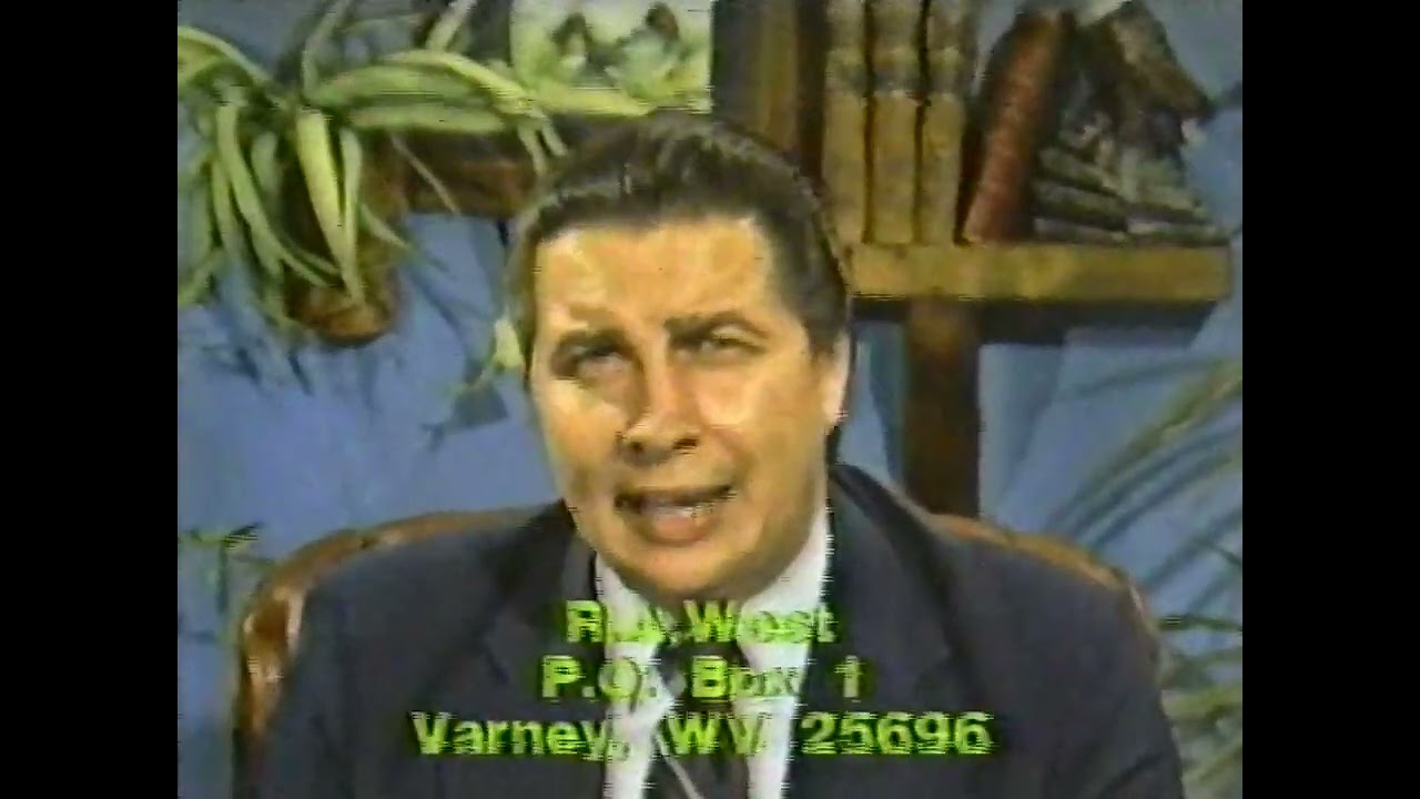 Preacher R.A. West- Asking for $$ Support- mid 1980s show close