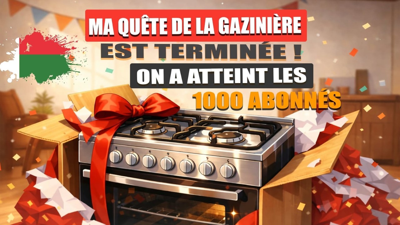 Enfin la vidéo des 1000 Abonnés : mieux vaut tard que jamais !