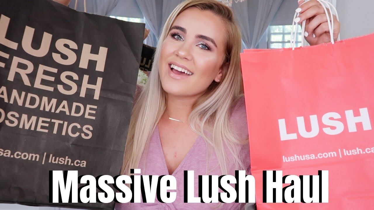 MASSIVE LUSH HAUL!!! | Paige Koren