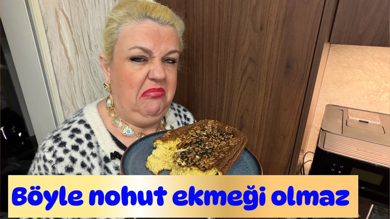 Böyle nohut ekmeği olmaz yapmayın 😱😱😱