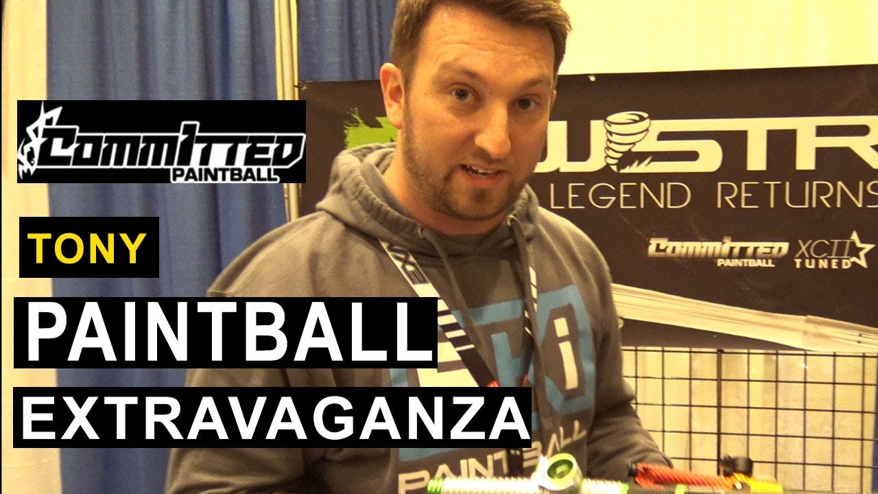 2019 Paintball Extravaganza - Tony, Committed Paintball TWSTR Marker [vintage & NEW]