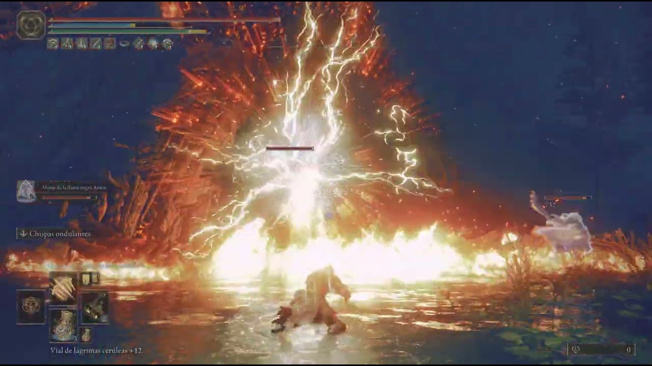 ELDEN RING Golem de fuego Ruinas de Unte.