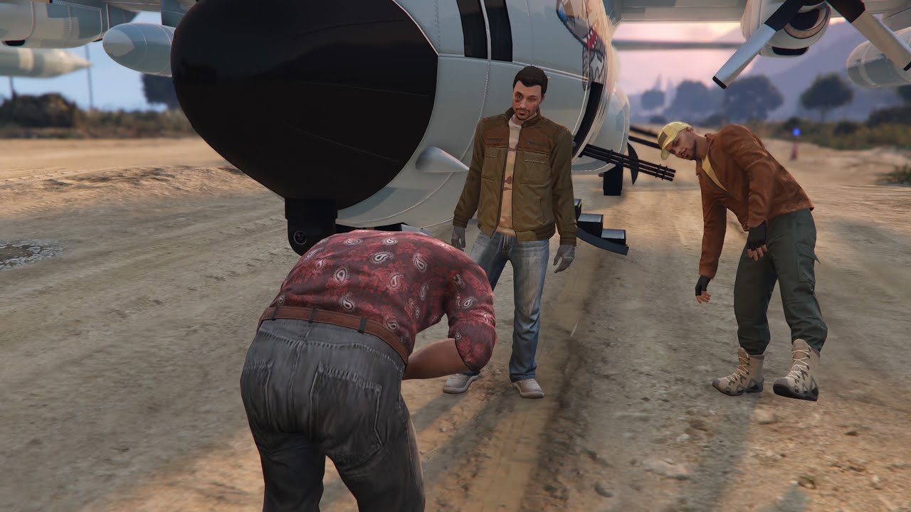 Pegando munição para Missão Final (Grand Theft Auto V)