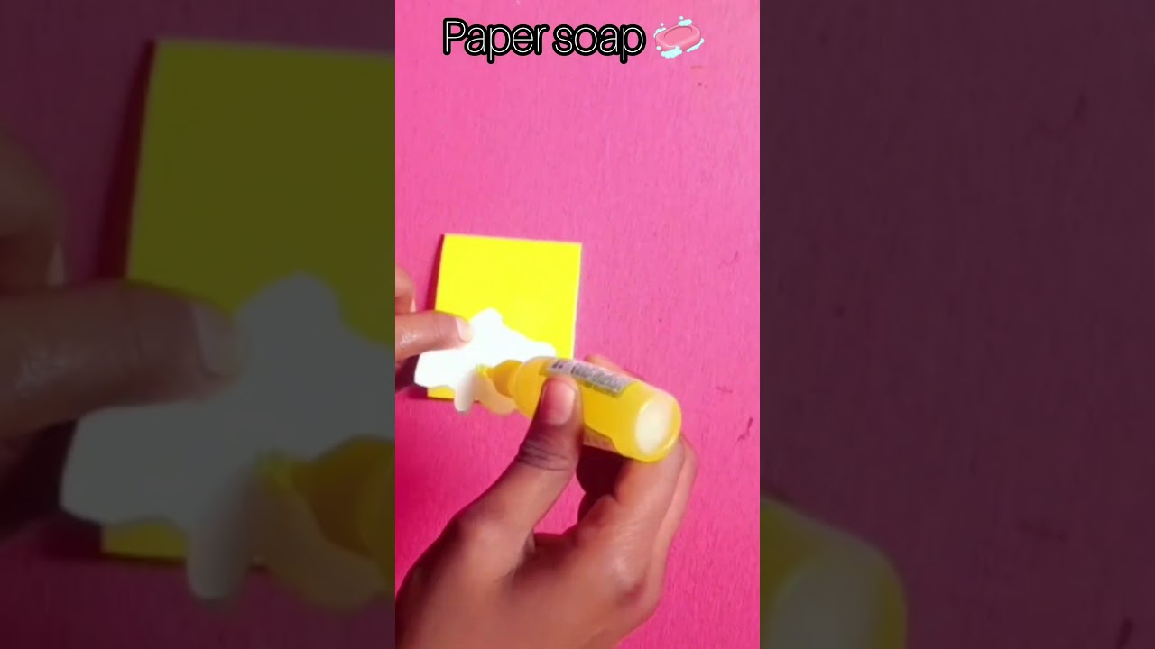 DIY Paper soap 🧼 