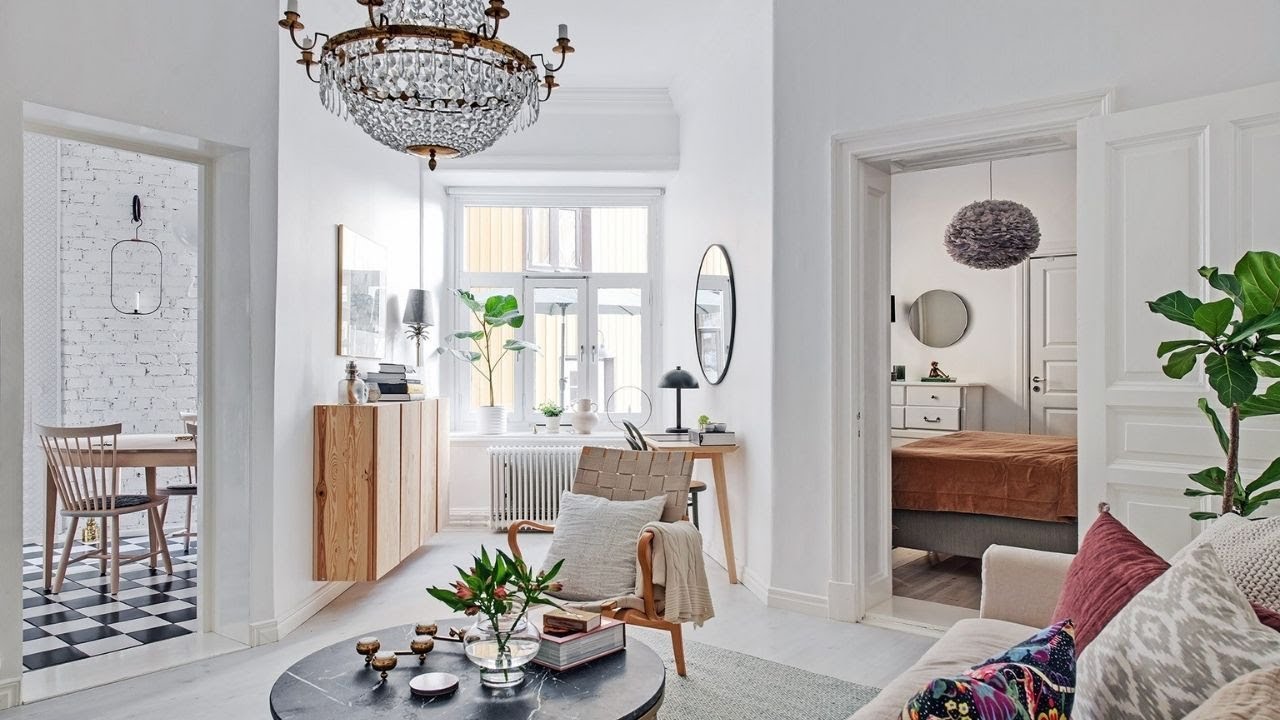 serene Scandinavian apartments