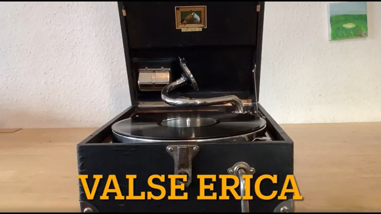 Grammophon spielt: "Valse Erica" (Rudy Wiedoeft) - ROARING TWENTIES! 