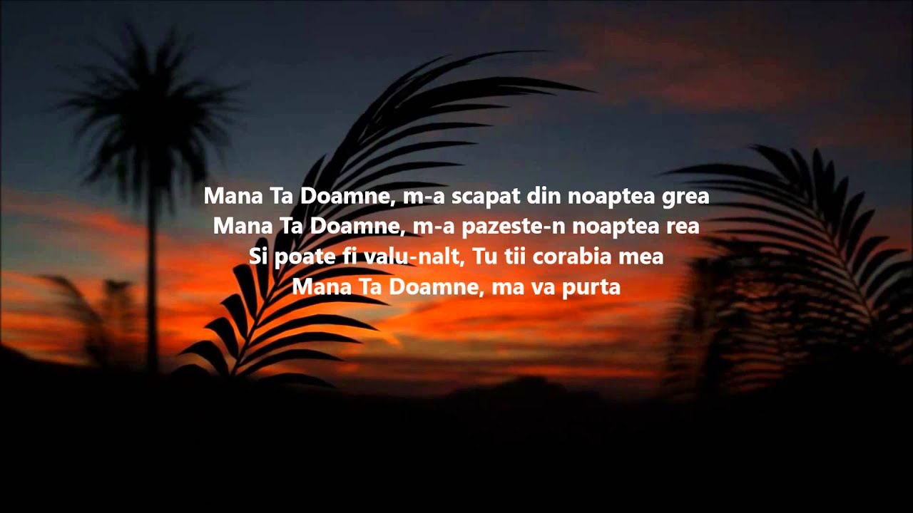 Mana Ta Doamne NEGATIV+CUVINTE HD