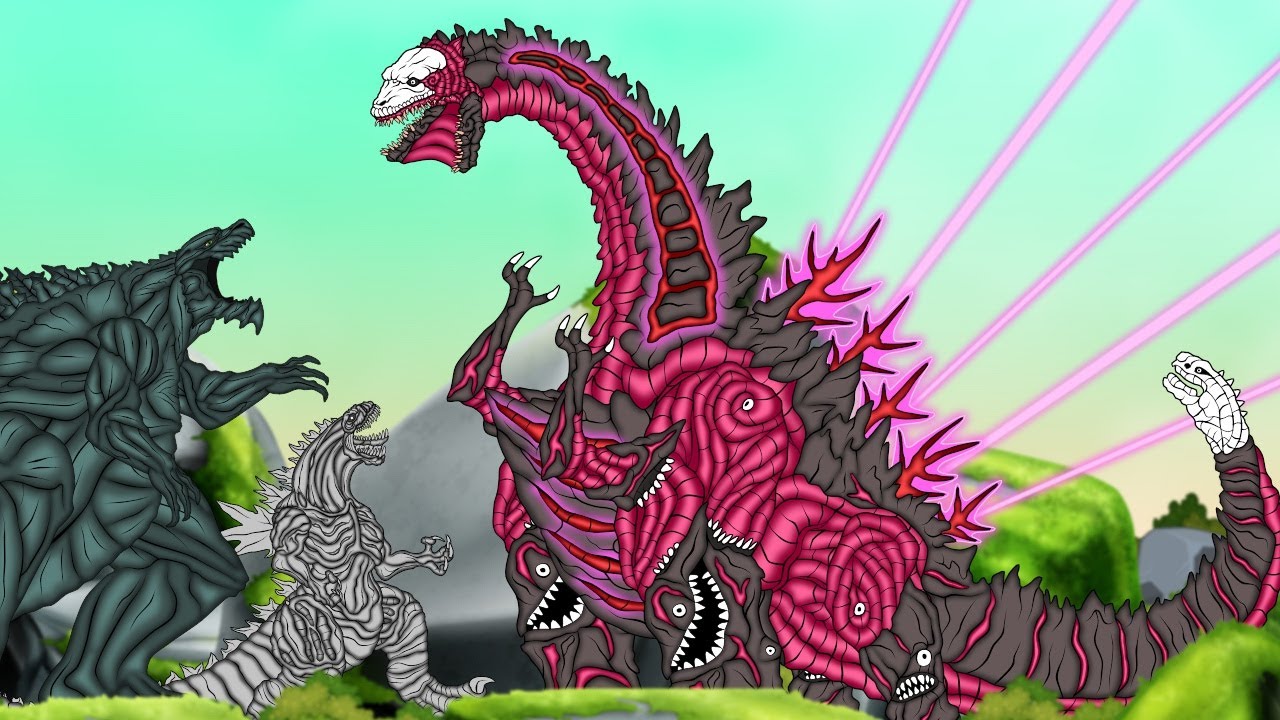 SHIN BRONTOZILLA !!! Godzilla Earth VS Shin brontozilla