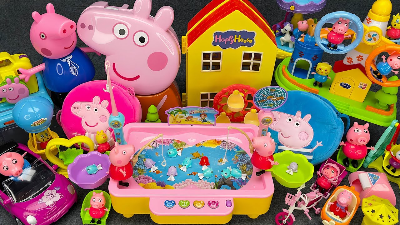 Satisfying with Unboxing Peppa Pig House & Super Playground Toy World ASMR｜Review Toys