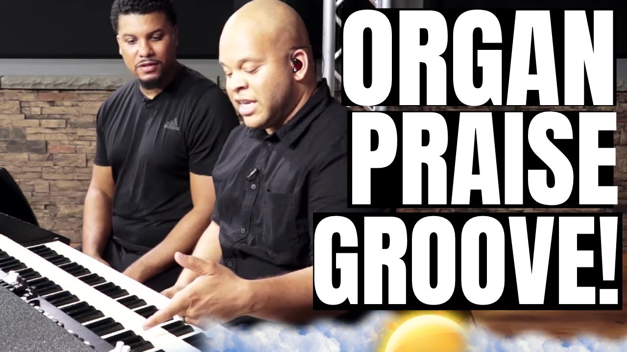 David Jackson | Funky Churchy Organ Praise Groove in A Flat | Bass line | Foot pedal