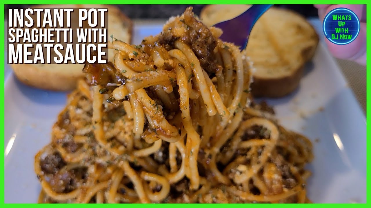 Спагетти Instant Pot с мясным соусом | Легко приготовить за 30 минут | Instant Pot Duo Gourmet.