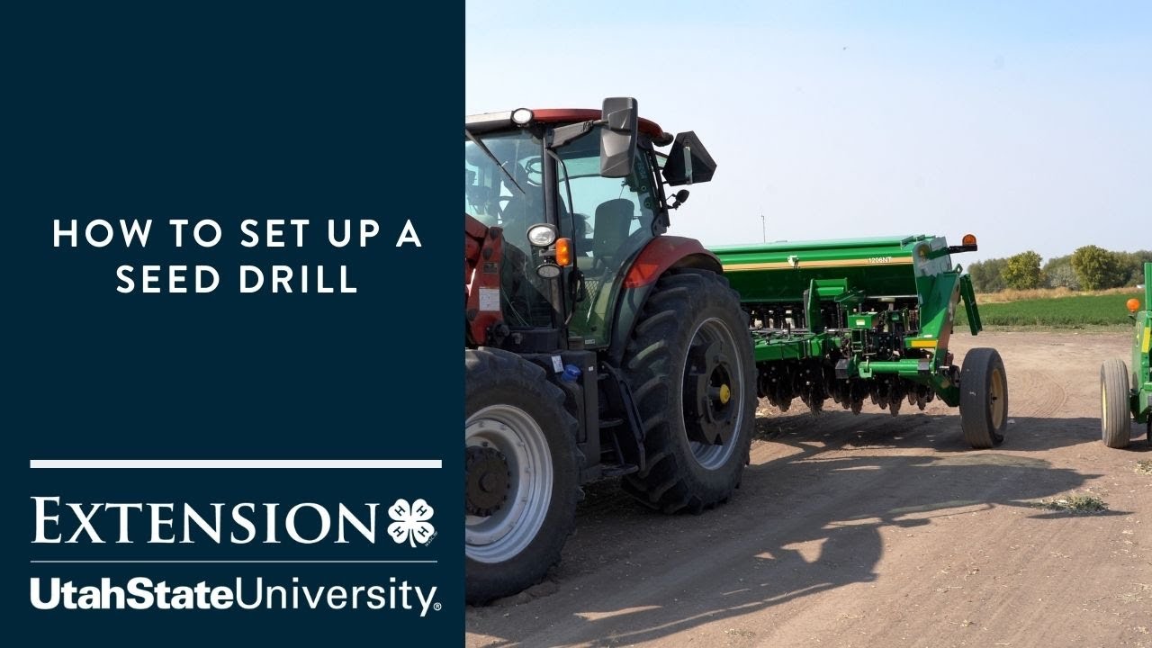 How to Set Up a No-till Seed Drill