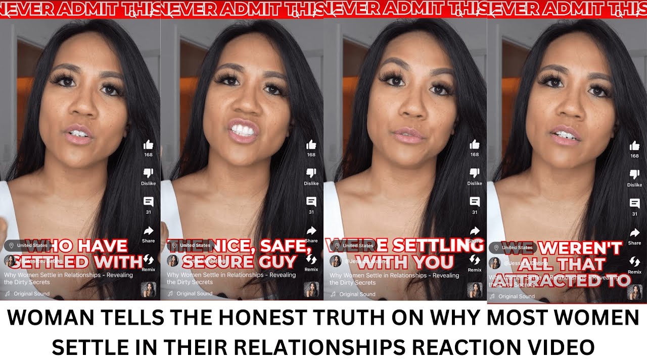 WOMAN TELLS THE HONEST TRUTH ON WHY WOMEN SETTLE IN THEIR RELATIONSHIPS | CHANNELADRIANTV