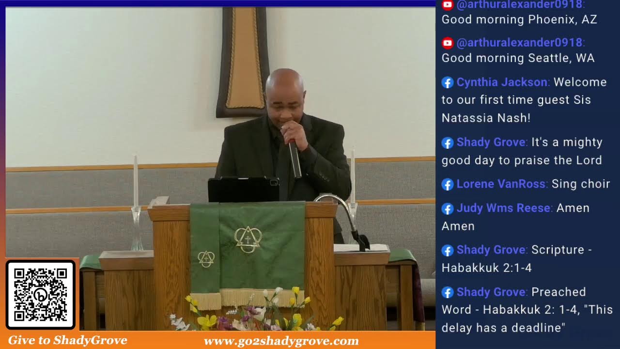 Join us for Worship! - Shady Grove Worship