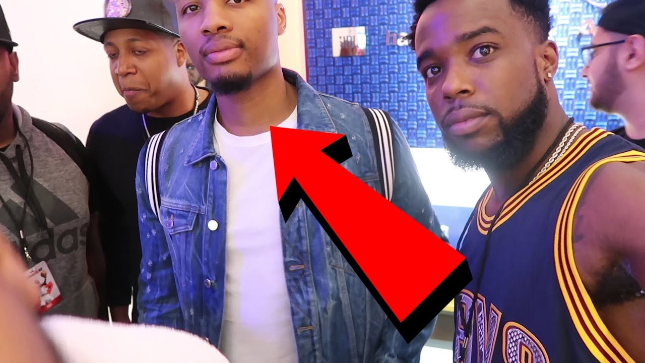 ASKING DAMIAN LILLARD HOW HE FEELS ABOUT KYRIE LEAVING CLEVELAND!