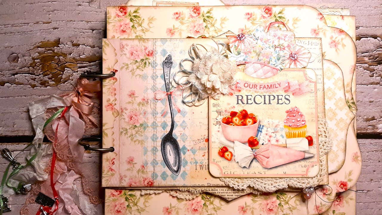 Recipe Keepsake ▶ Granny's Pantry, Shabby Art Boutique