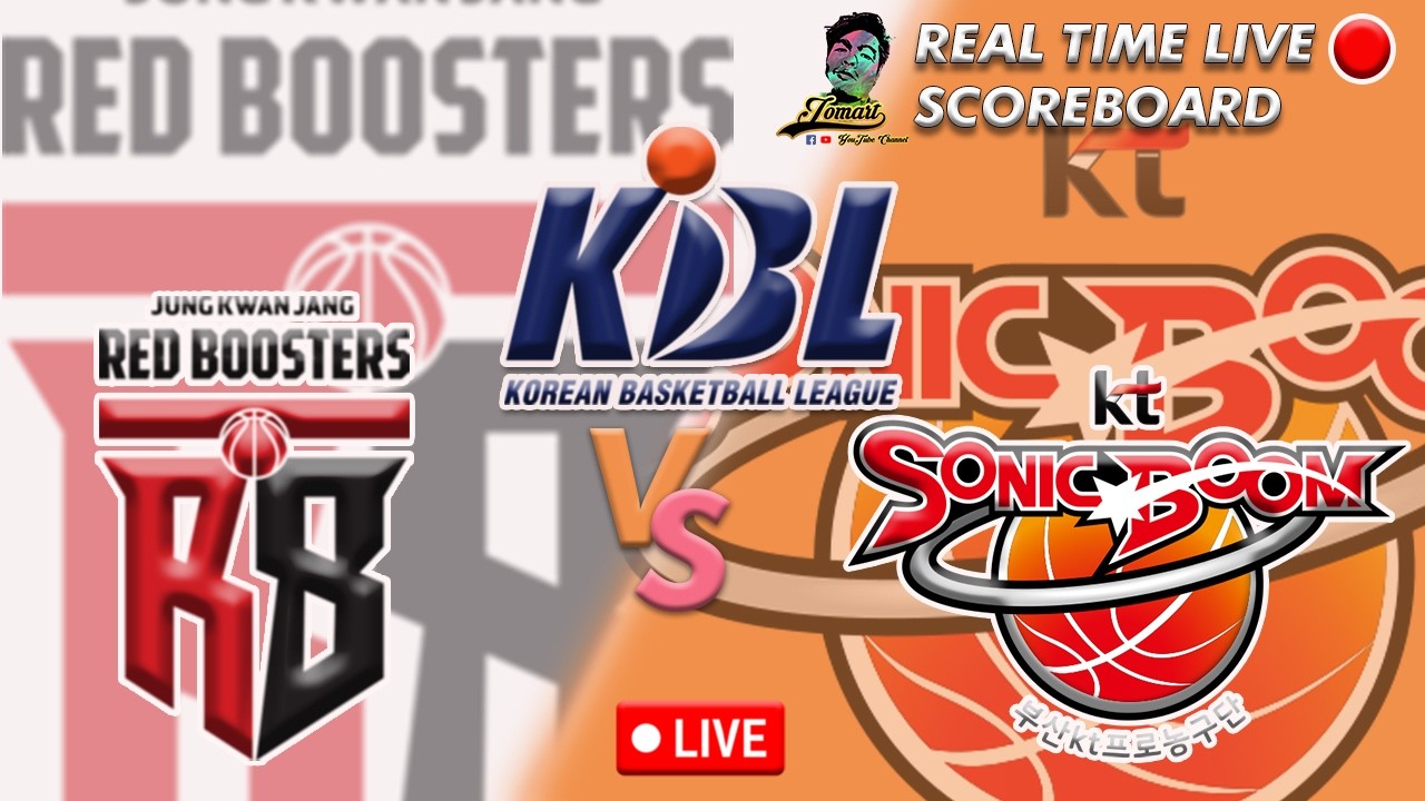 🔴KBL LIVE JUNGKWANJANG RED BOOSTERS VS SUWON KT SONICBOOM KOREAN BASKETBALL LEAGUE 02-13-26