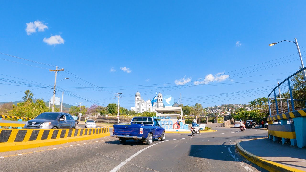 Bulevar Suyapa y Estadio Nacional, Tegucigalpa, Honduras Driving Tour 4K - Viaje en carro