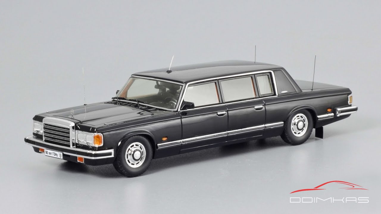 Лимузин ЗиЛ-41052 - Гараж Особого Назначения || DiP Models || Масштабные модели автомобилей 