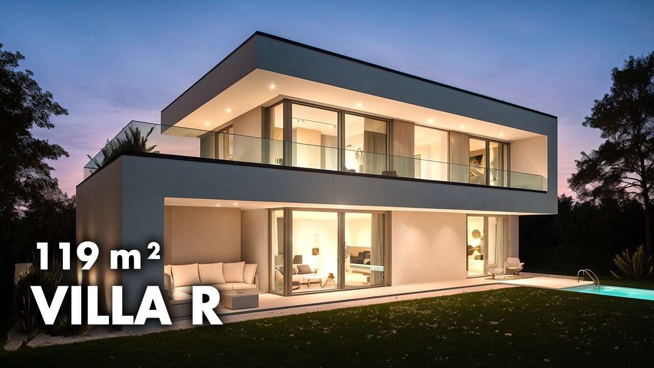 remarkable modern two-story house | FULL HOUSE TOUR & FLOOR PLAN