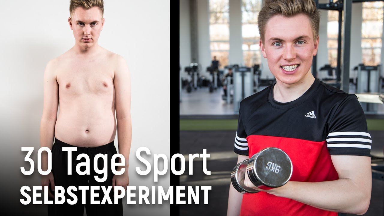 So fit wirst Du in 30 Tagen! - Selbstexperiment