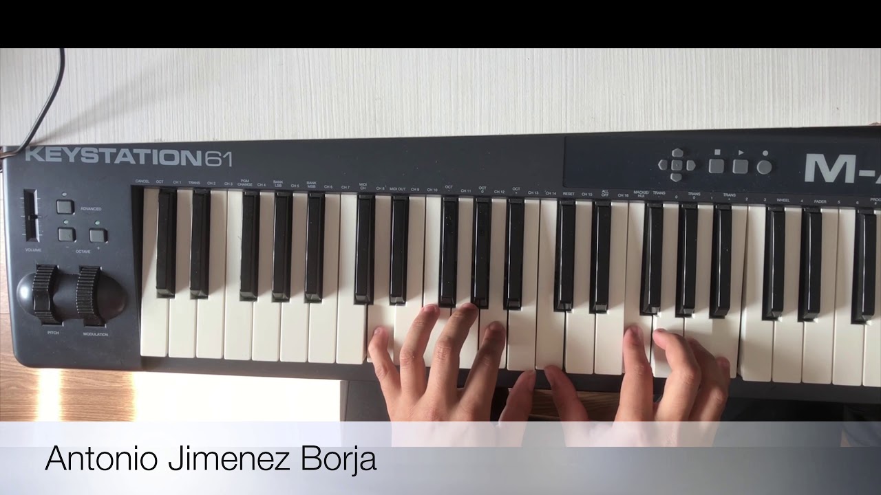 Tutorial de acordes con harmonia para piano flamenco