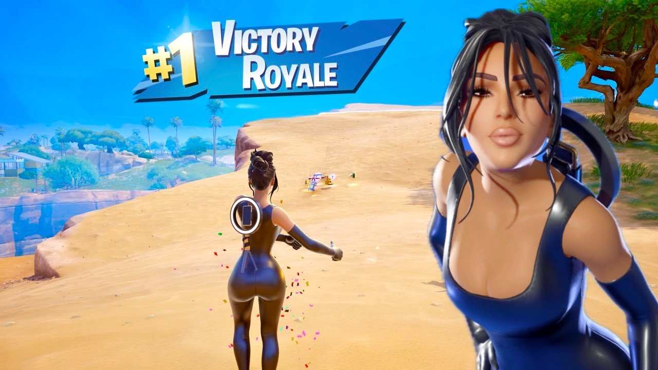 Новый скин Ким Кардашьян доказывает свою эффективность в Fortnite Zero Build!