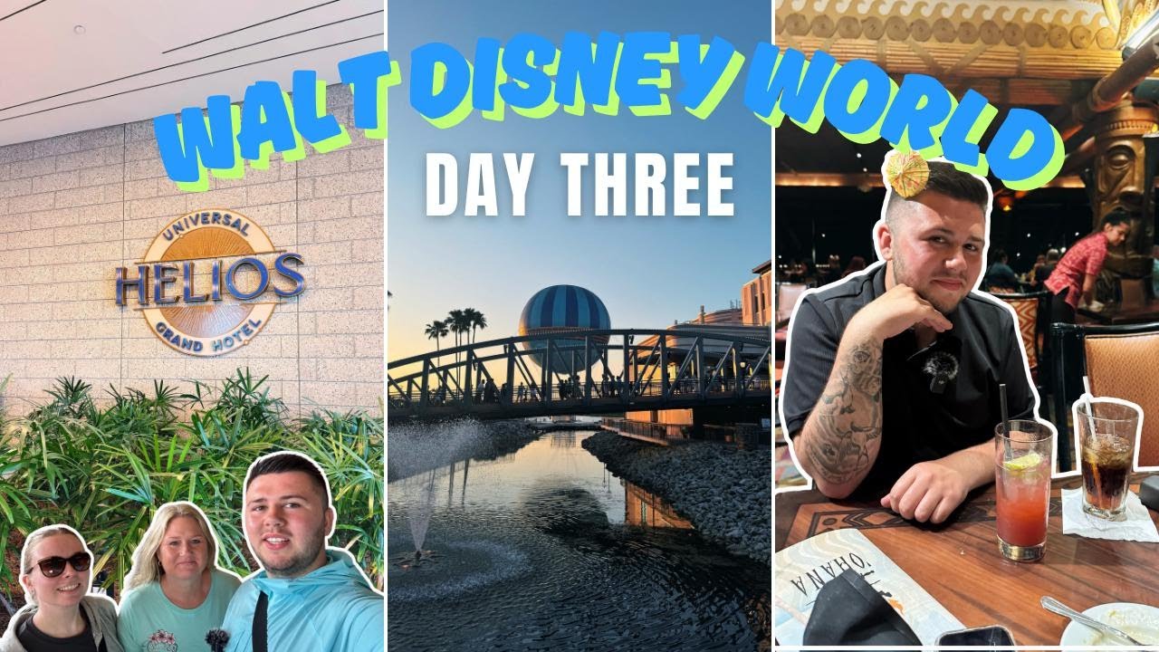 Walt Disney World Day 3 | KeKe’s | Epic Helios Grand Hotel | Outlets | Disney Springs | Ohana Dinner