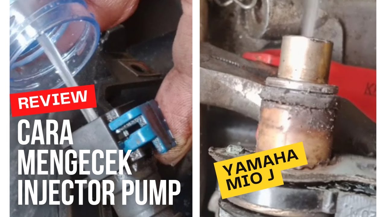 Cara Mengecek Injector & Fullpump Yamaha Mio J