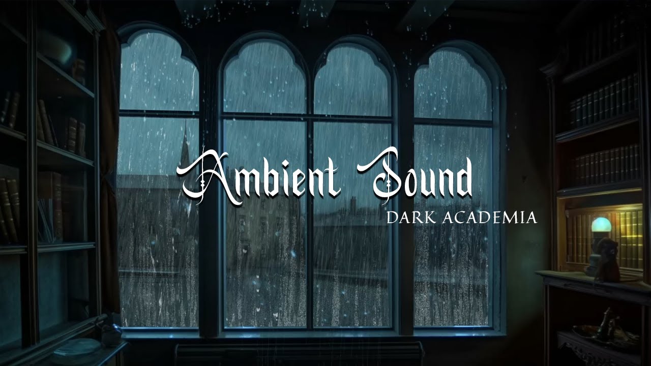 Dark Academia ASMR - you're studying in a haunted library with ghosts