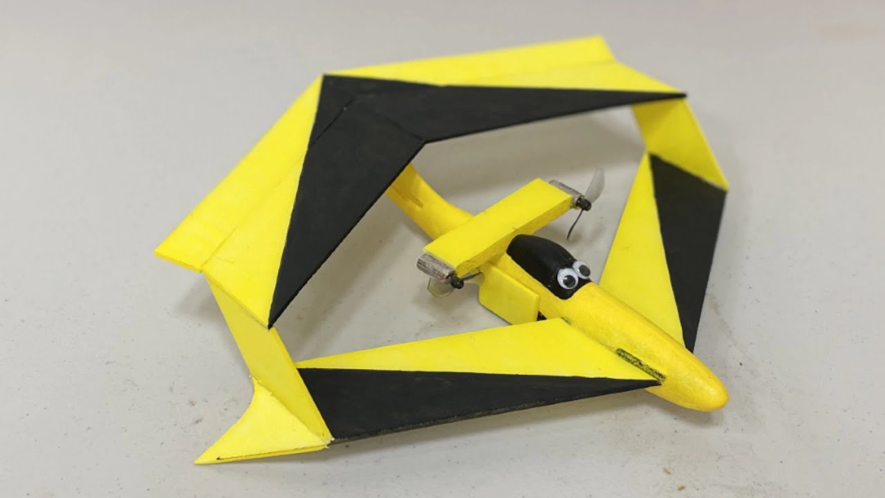 Infinity Wing "Mello Yello" (1s DT) Indoor Test Flight