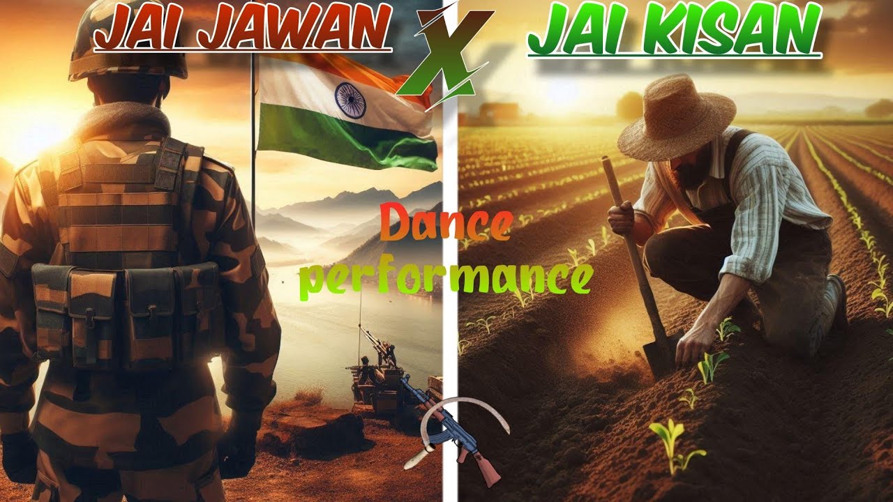 Jai jawan jai Kisan  patriotic dance performance // choreography done by Kavita gupta