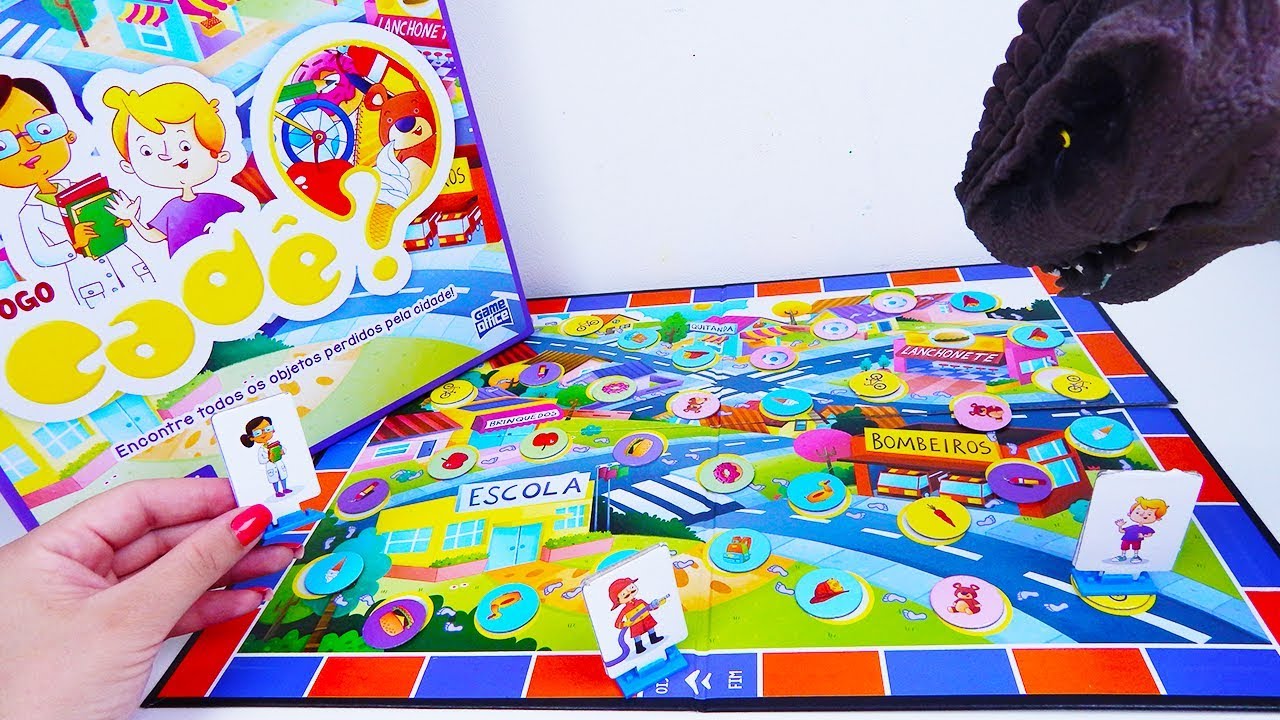 Canal ToyKids Joga Jogo Cadê? Valendo Prêmio Surpresa. Quem Vai Ganhar?