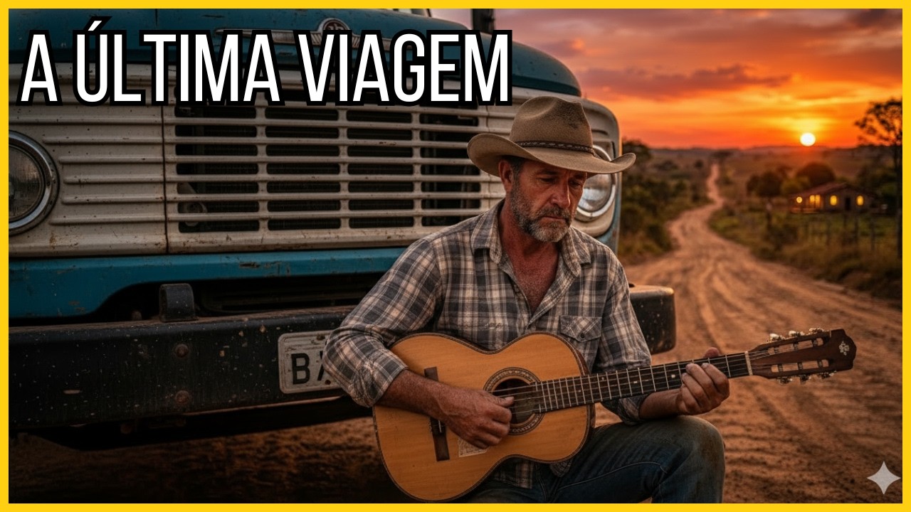 🎵 A Última Viagem do Caminhoneiro – Moda de Viola que Emociona.