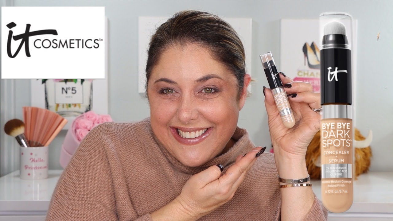 New IT Cosmetics Bye Bye Dark Spots Serum Concealer!