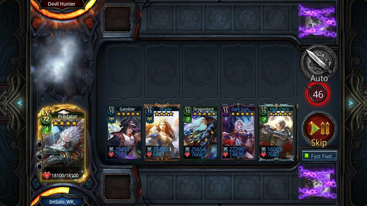 Deck Heroes: Gambler's Insanity ALL CREATURES 20K+ ATK