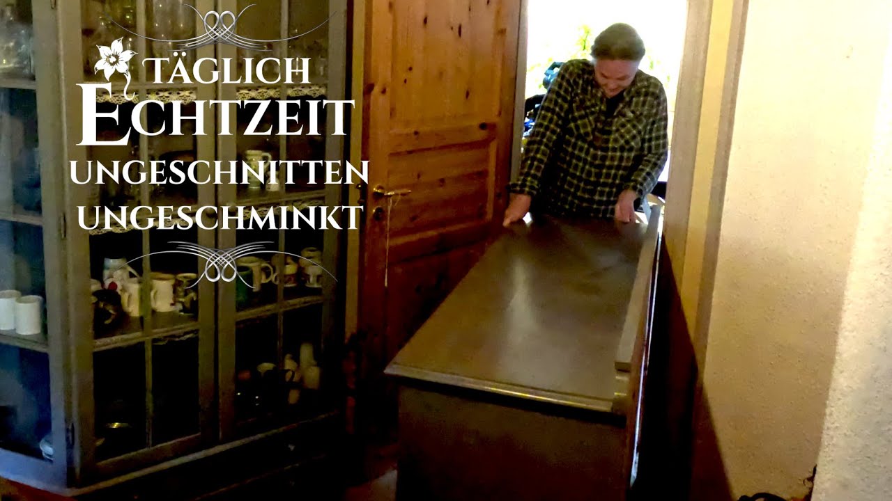 Echtzeit: Umräumen, Möbel rücken, Schrankplatz schaffen, aufräumen ... | TV Serie, wahres Leben