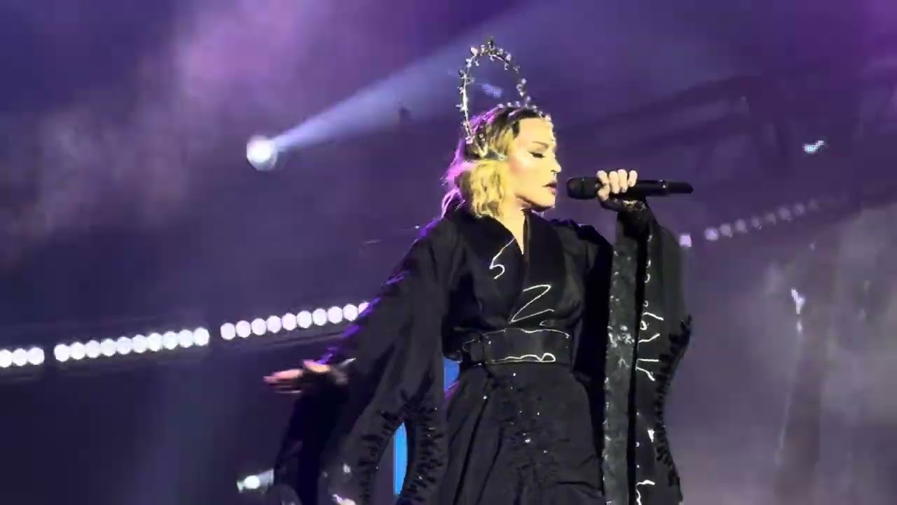 Madonna performs Nothing Really Matters on The Celebration Tour in Austin, Texas on 4/15/24.