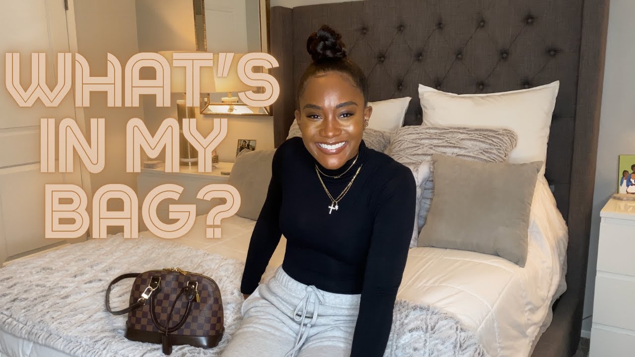 What's in my bag? -LV Alma BB