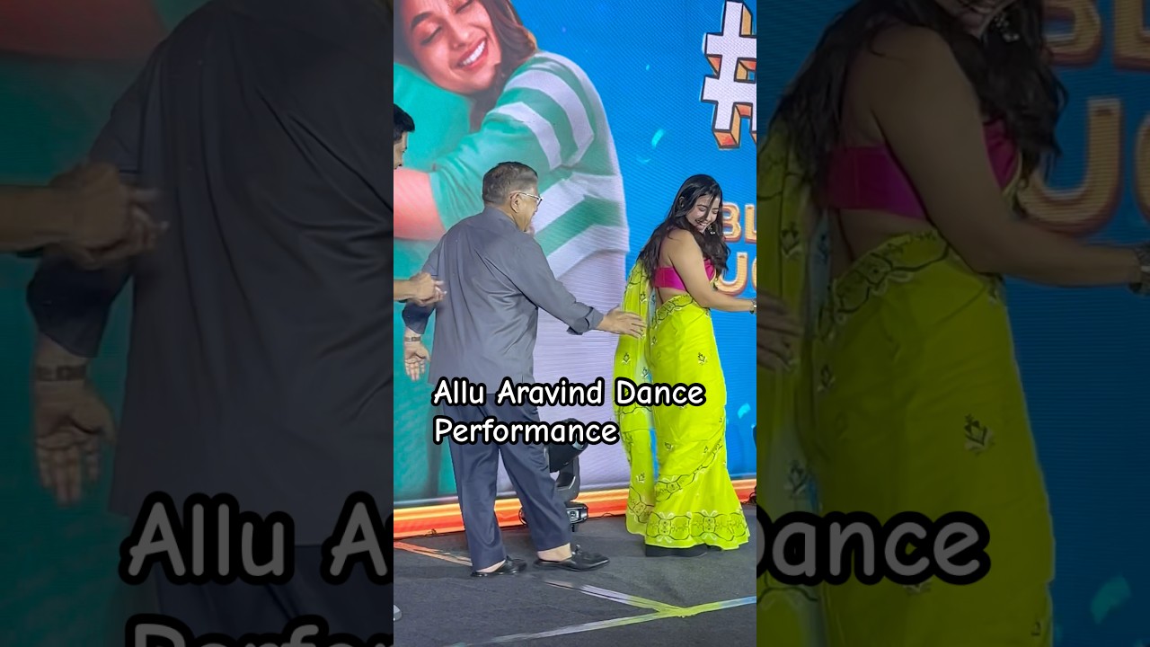 Allu Aravind Dance Performance with Ketika Sharma | #single | Success Meet | Vijaya Preetham