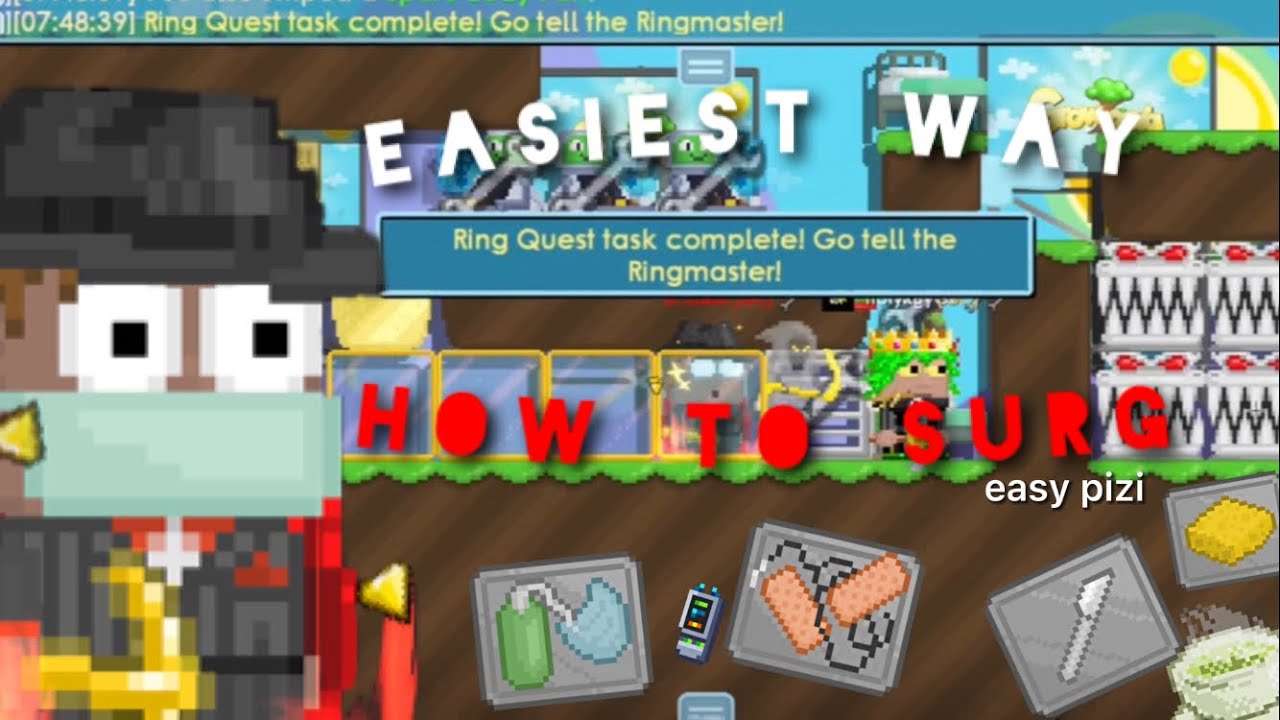Easiest way | HOW TO DO CARNIVAL SURGERY QUEST!! | Growtopia