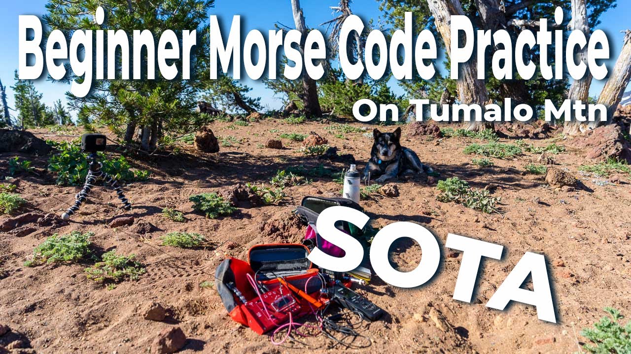 Tumalo Mtn SOTA | Beginner CW Practice | Summits on the Air