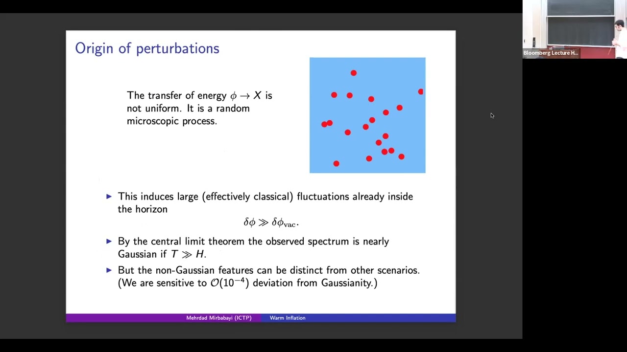 Shapes of Non-Gaussianity in Warm Inflation - Mehrdad Mirbabayi